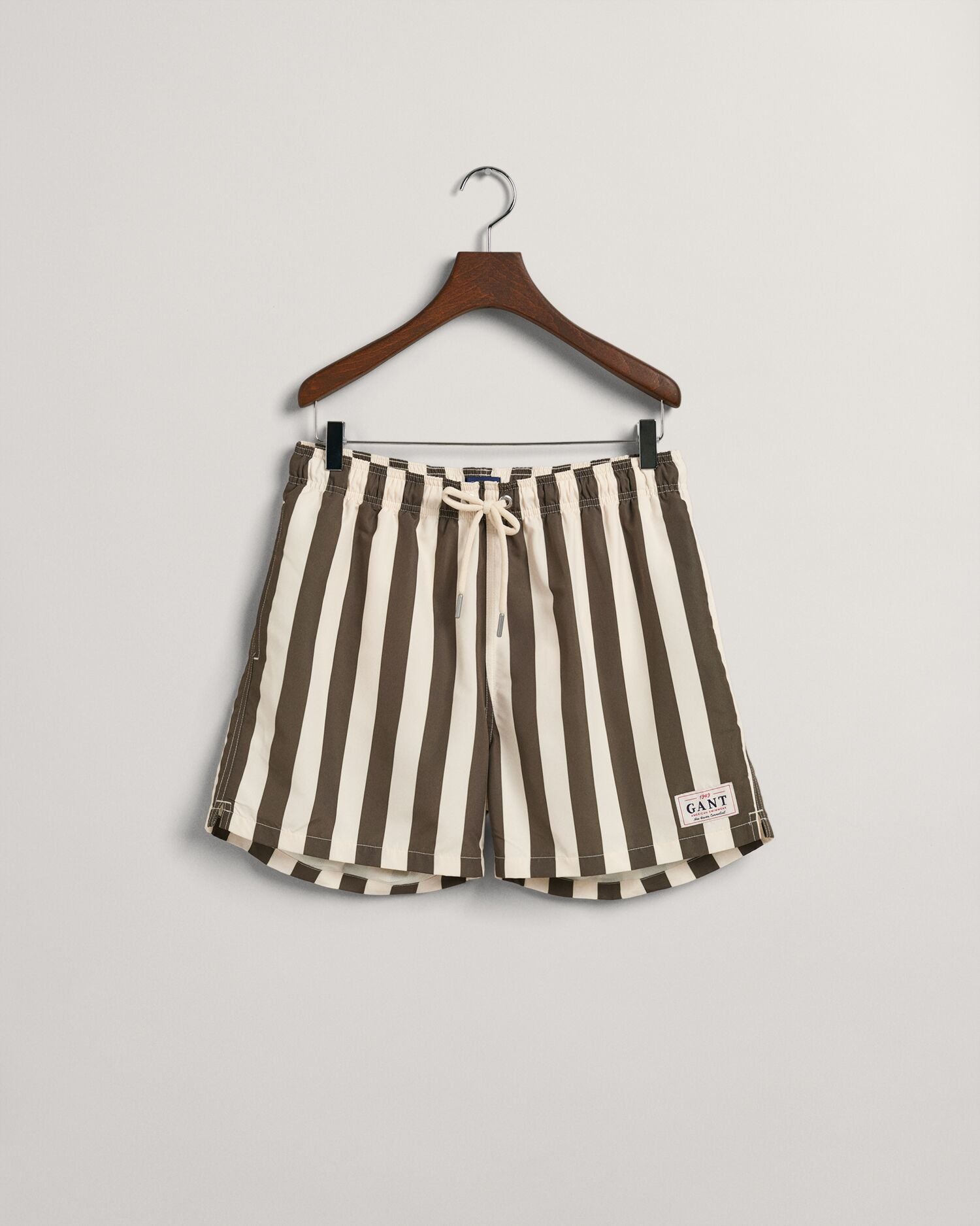 CF BLOCK STRIPE SWIM SHORTS-RACING GREEN