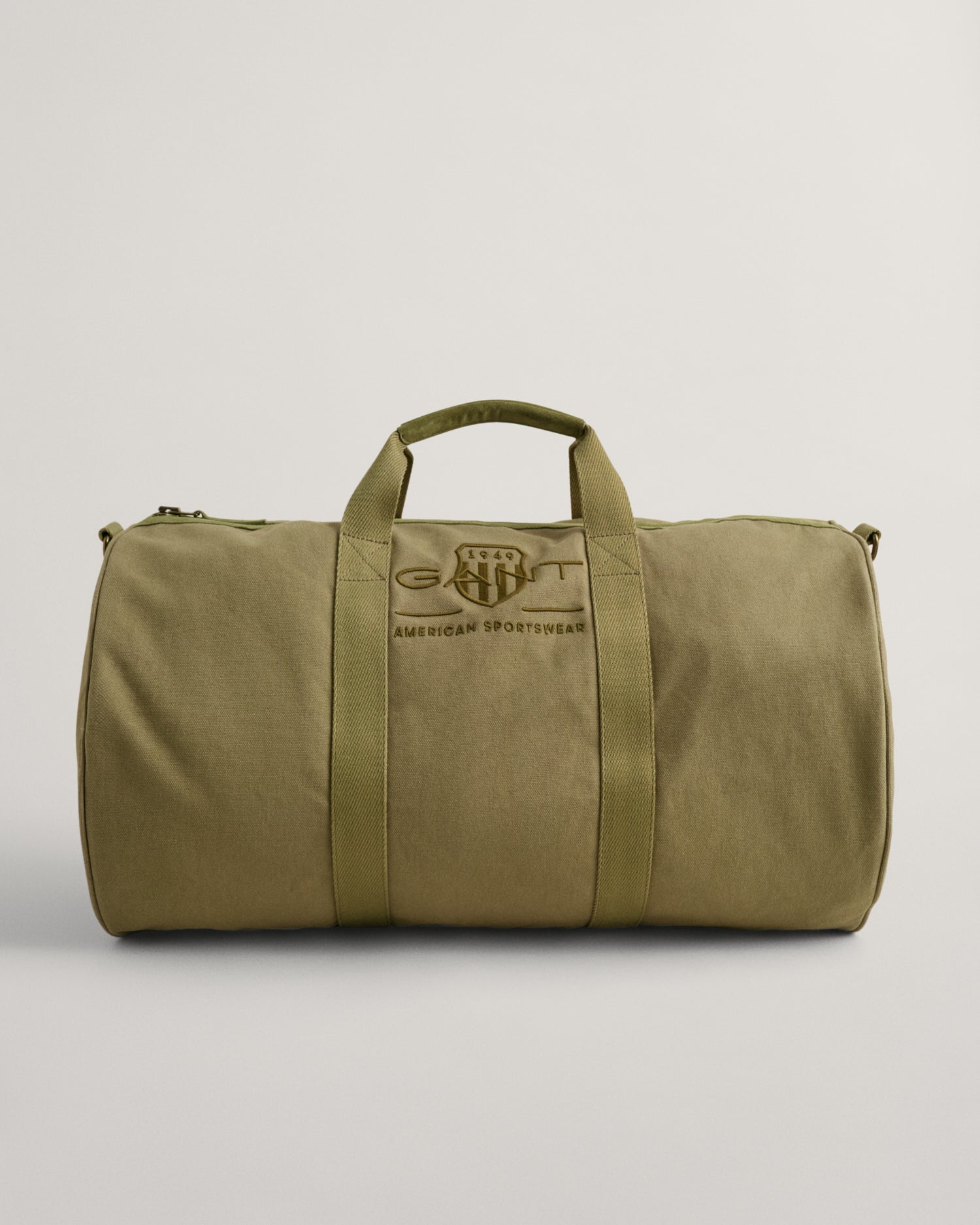 TONAL SHIELD DUFFLE BAG-WARM SURPLUS GREEN