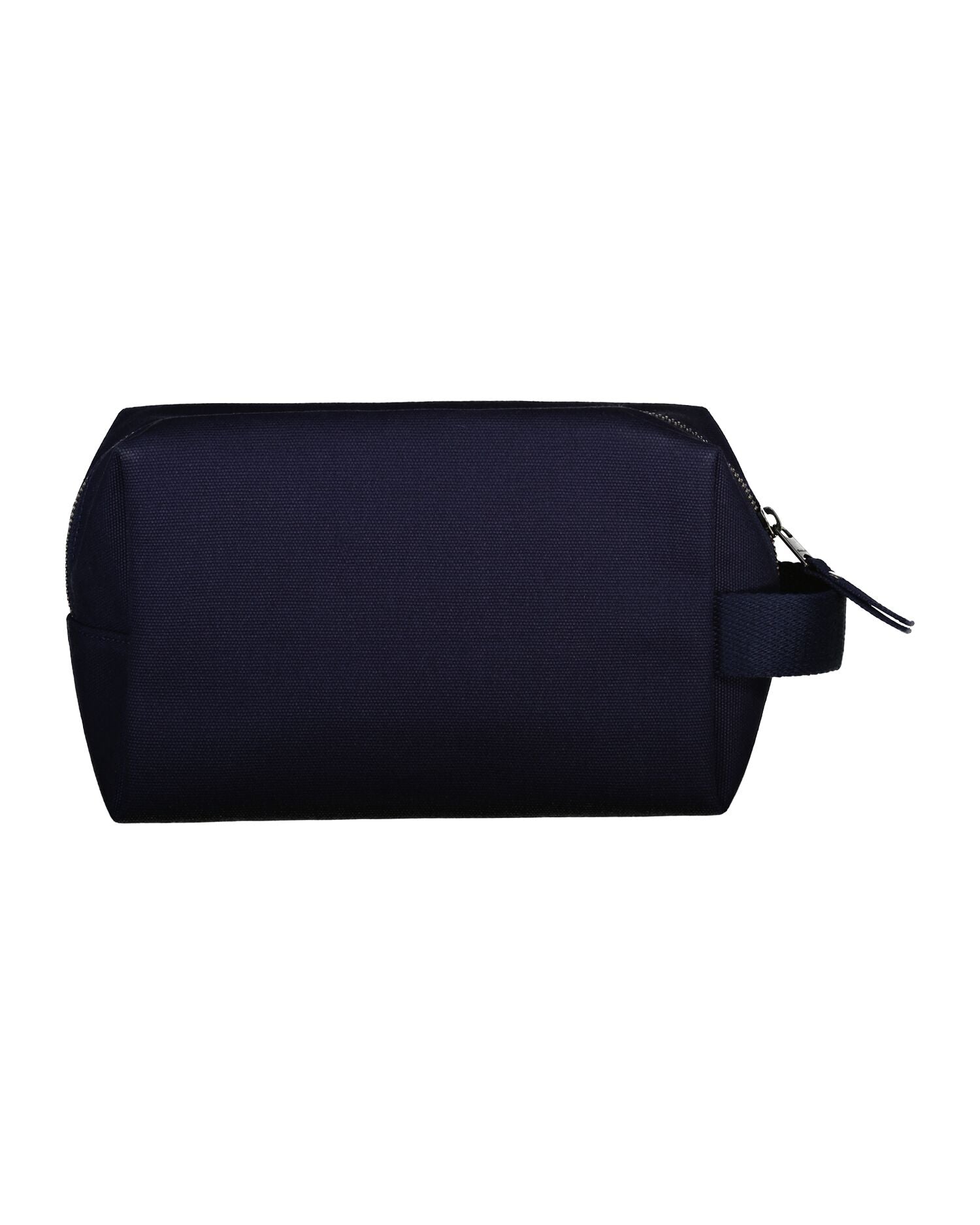G BADGE COTTON CANVAS WASHBAG-EVENING BLUE