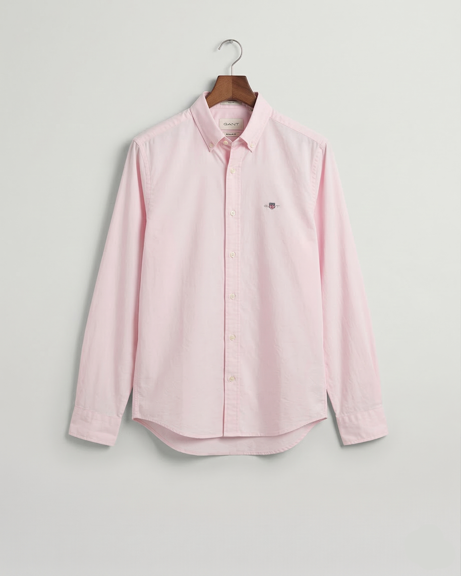 SLIM CLASSIC POPLIN SHIRT-LIGHT PINK