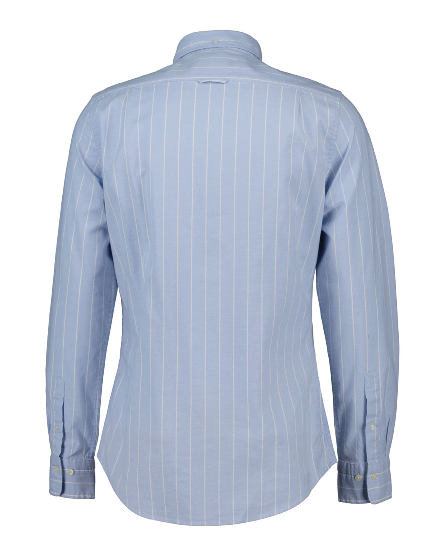 SLIM OXFORD STRETCH STRIPE SHIRT-LIGHT BLUE