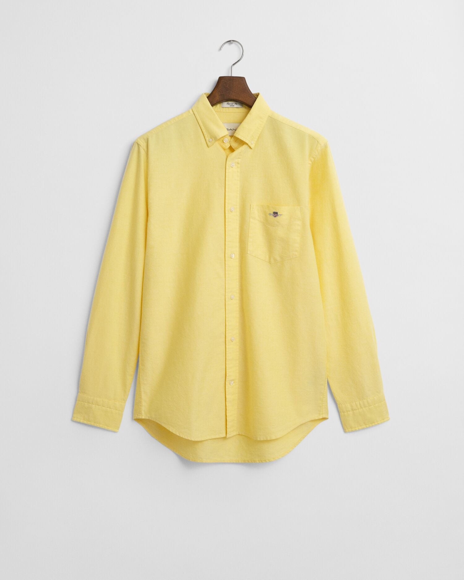 SLIM OXFORD SHIRT-BANANA YELLOW