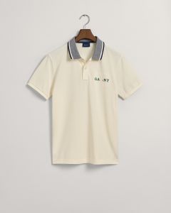 Sail Graphic Piqué Polo Shirt
