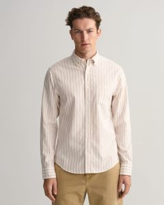 Regular Fit Striped Archive Oxford Shirt